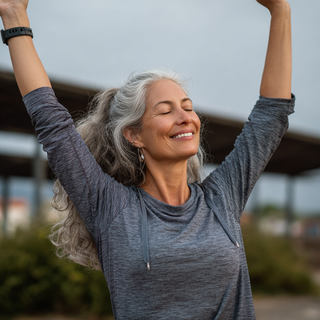 Group of diverse Ukrainian adults of different ages participating in a healthy lifestyle workshop, showing engagement and positive energy